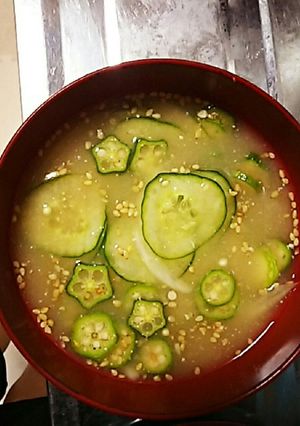 我が家の冷や汁風-レシピのメイン写真