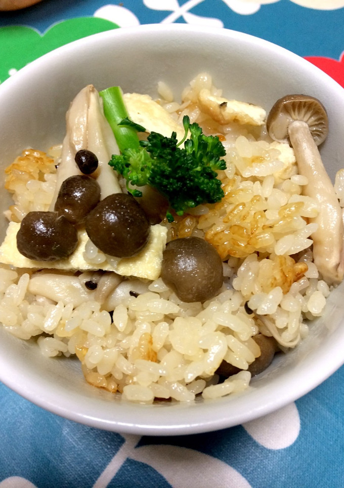 簡単しめじ炊き込みご飯-レシピのメイン写真
