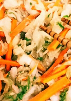 千切りキャベツとツナのトロトロ野菜炒め-レシピのメイン写真