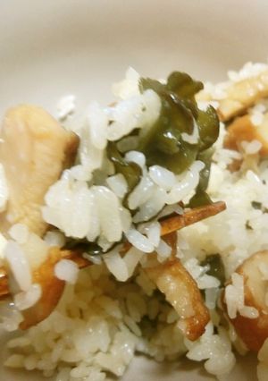 根こんぶと鶏肉のかやくご飯-レシピのメイン写真