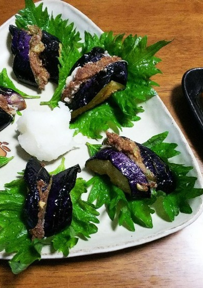 茄子のはさみ揚げ-レシピのメイン写真