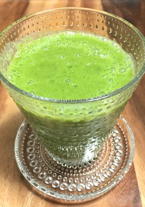 さわやか〜サラダ菜のグリーンスムージー♪-レシピのメイン写真