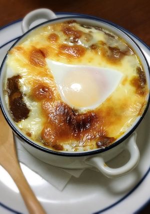 昨日のカレーで 焼きカレー♪-レシピのメイン写真