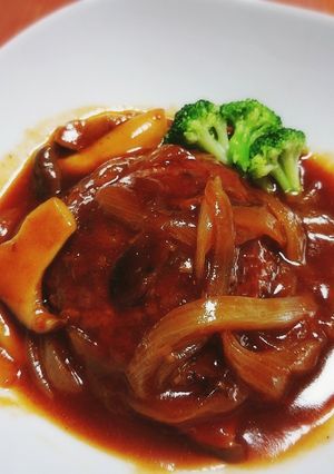 簡単!煮込みハンバーグ(のソース)-レシピのメイン写真