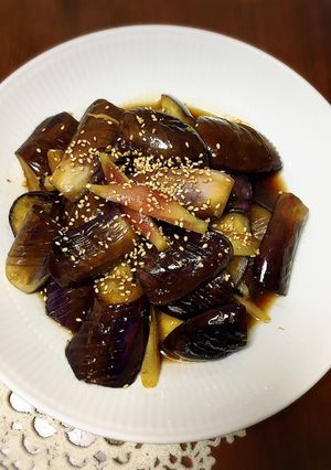 茄子の炒めびたし-レシピのメイン写真