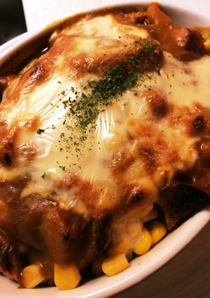 超簡単!マイバスで作れるカレーグラタン-レシピのメイン写真