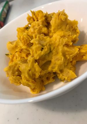 かぼちゃ煮物☆リメイク☆かぼちゃサラダ！-レシピのメイン写真