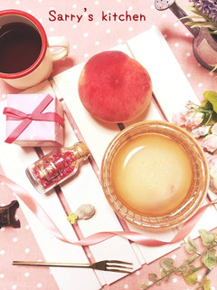 桃のコンポート♪-レシピのメイン写真