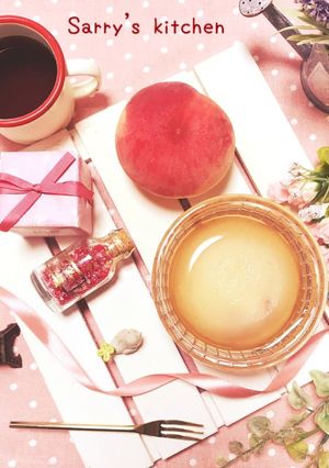 桃のコンポート♪-レシピのメイン写真