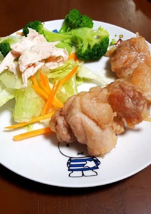 塩レモンでさっぱり！塩ダレ鶏唐揚げ-レシピのメイン写真
