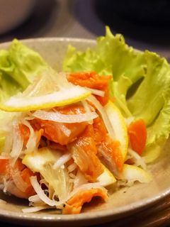 さわやか★スモークサーモンのレモンマリネ-レシピのメイン写真