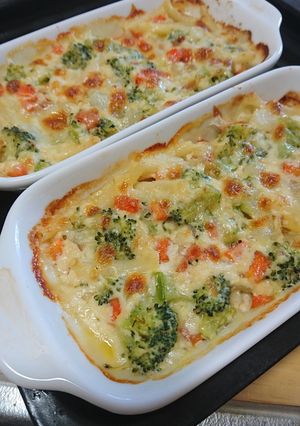 なんちゃってホワイトソースでグラタン-レシピのメイン写真