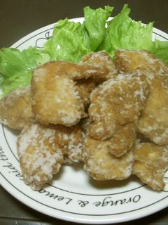 フライパンで!鶏胸肉の竜田揚げ-レシピのメイン写真