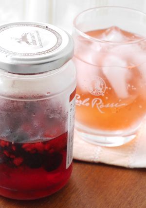 簡単ヘルシー★冷凍ミックスベリーの果実酢-レシピのメイン写真