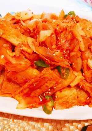 簡単！韓国家庭料理☆おでんポックン-レシピのメイン写真