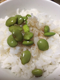 超簡単バカタレの枝豆ご飯-レシピのメイン写真