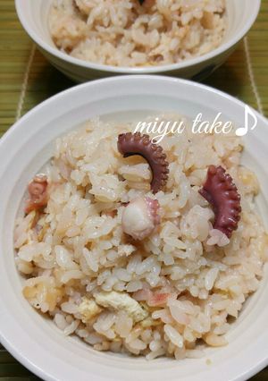 冷凍タコでタコ飯♪(・◎・)-レシピのメイン写真