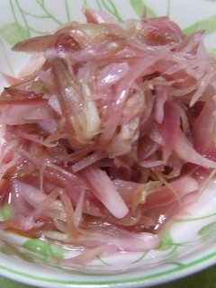 レンチン茗荷の煮なます-レシピのメイン写真