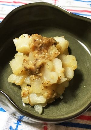 白ゴーヤのごま味噌炒め-レシピのメイン写真