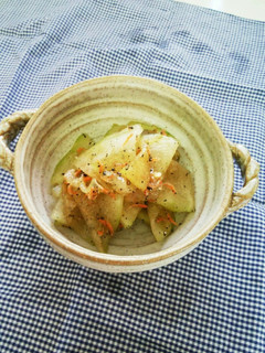 冬瓜のゴマ醤油和え-レシピのメイン写真