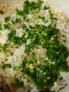 お鍋で簡単豆腐としらすの炊き込みご飯-レシピのメイン写真