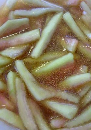 超カンタン☆スイカの皮のお漬け物-レシピのメイン写真