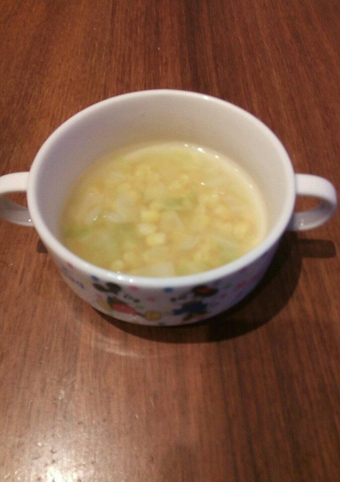 とうもろこしのスープ-レシピのメイン写真