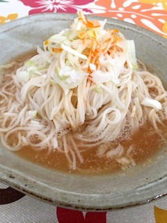 簡単♪ピリ辛そうめん☆ごま風味-レシピのメイン写真