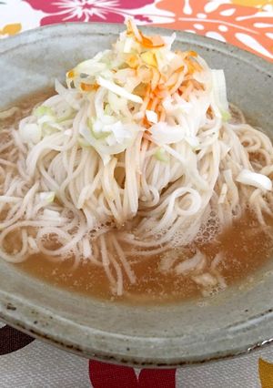 簡単♪ピリ辛そうめん☆ごま風味-レシピのメイン写真