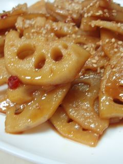 蓮根のきんぴら-レシピのメイン写真
