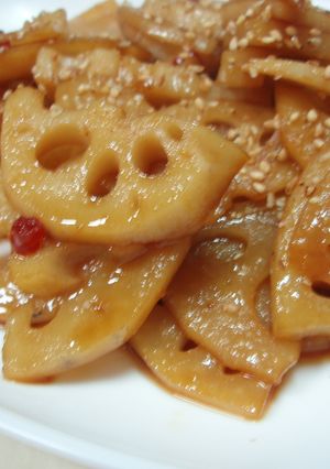 蓮根のきんぴら-レシピのメイン写真