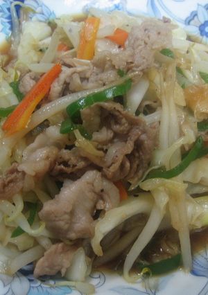 うちの定番！野菜炒め。にんにく風味-レシピのメイン写真