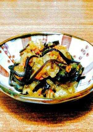 やわらかゴーヤの塩昆布＆干しエビ和え-レシピのメイン写真