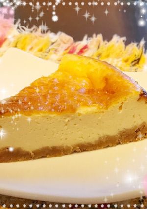 ミキサーで簡単!濃厚チーズケーキ-レシピのメイン写真