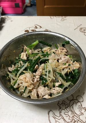 にら豚もやし-レシピのメイン写真