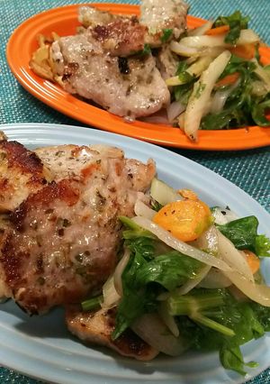 豚モモ肉で簡単ハーブ焼き⭐-レシピのメイン写真