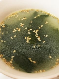 簡単*わかめスープ*-レシピのメイン写真