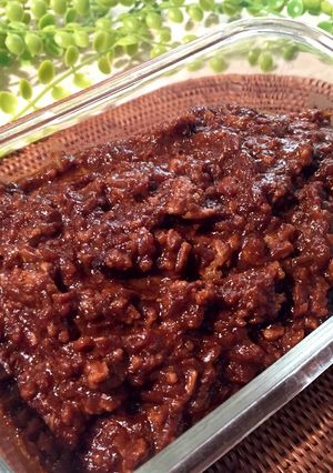 マ〜とラ〜がきいた肉味噌-レシピのメイン写真