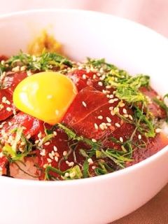 マグロの漬け丼-レシピのメイン写真