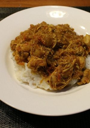 STAUBで作る無水チキンカレー-レシピのメイン写真