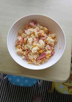 ハムと卵のチャーハン-レシピのメイン写真