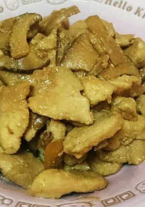 鶏肉とエリンギの塩麹de照り煮♪-レシピのメイン写真