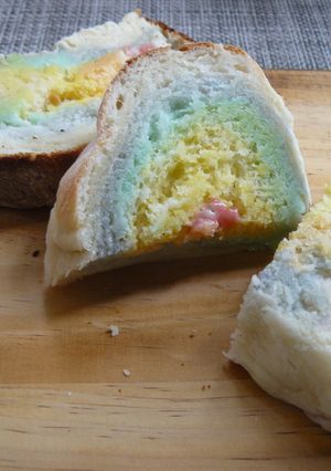 レインボー☆食パン-レシピのメイン写真