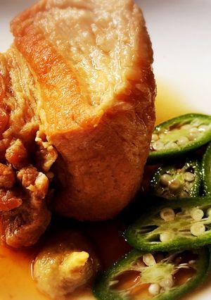 今ある少ない材料で♪脂っこくない豚の角煮-レシピのメイン写真