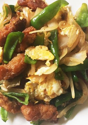 残った 揚げ物 昆布茶味 ー→-レシピのメイン写真