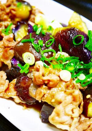 夏☆なすと豚バラ肉の塩こしょう照り焼き-レシピのメイン写真