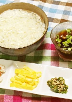 はなまる風☆うどん県のそうめん-レシピのメイン写真