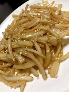 大根の皮の中華炒め 簡単-レシピのメイン写真