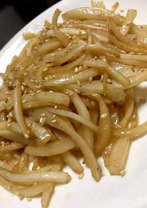 大根の皮の中華炒め 簡単-レシピのメイン写真