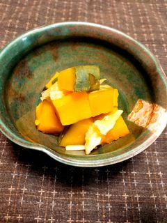 レンチン簡単!かぼちゃのハチミツレモン煮-レシピのメイン写真